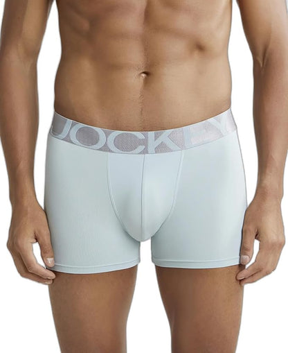 Jockey IC28 Men's Tactel Microfiber Elastane Stretch Solid Trunk with Moisture Move Treatment