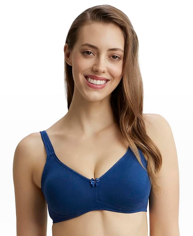 Jockey 1250 Wirefree Non Padded Cotton Elastane Everyday Bra