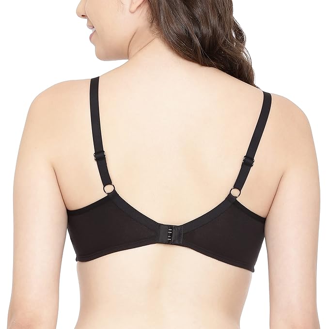Enamor Smoothening Women's Cotton Everyday Balconette T-Shirt Bra - All Day Comfort, Full Support, Padded, Wirefree, Medium-Coverage - A017