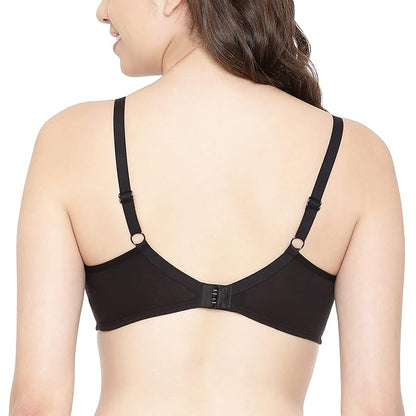 Enamor Smoothening Women's Cotton Everyday Balconette T-Shirt Bra - All Day Comfort, Full Support, Padded, Wirefree, Medium-Coverage - A017