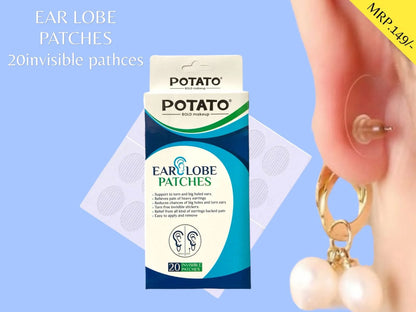 Potato ear lobe patch