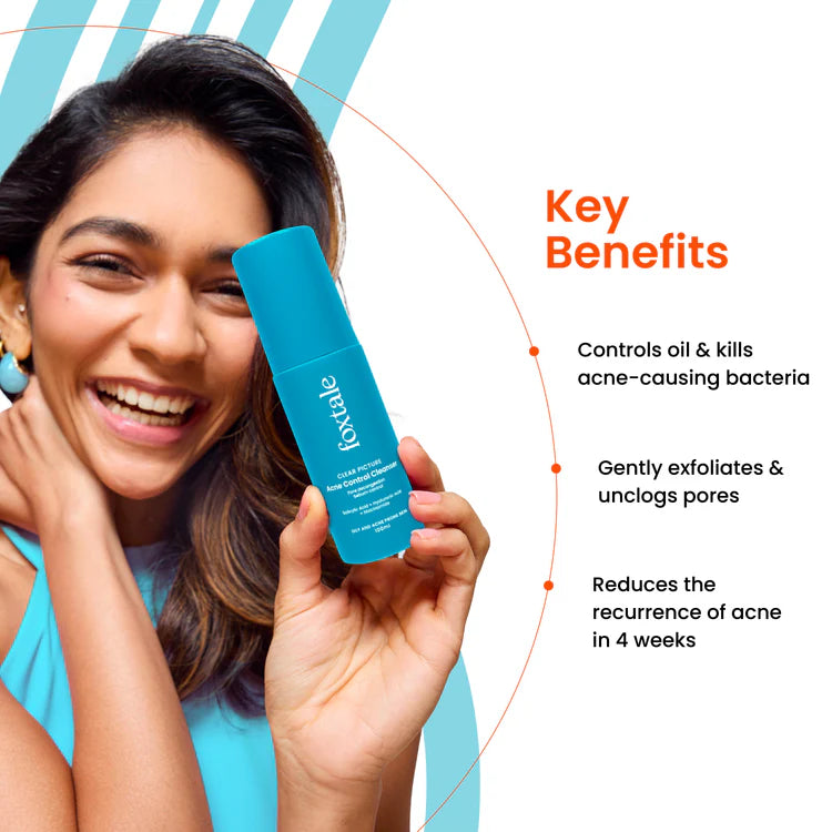 Foxtale Acne Control Cleanser with Salicylic Acid