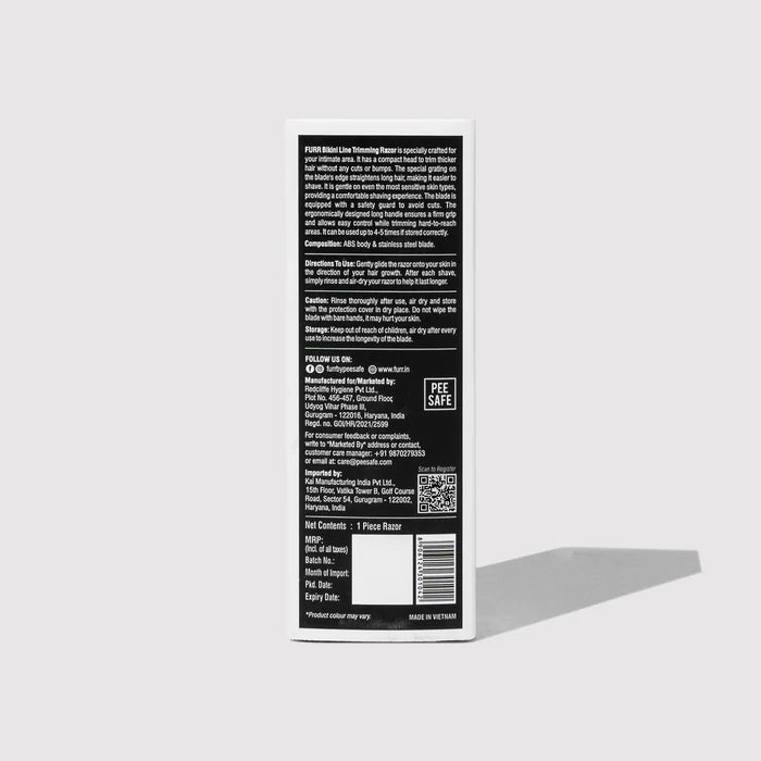 Bikini Line Trimming Razor For Women (1N)