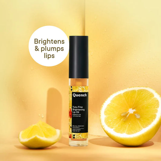 Quench Brightening Lip Oil with Yuzu Vitamin C - 5 ML