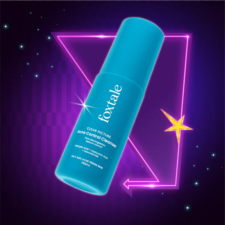 Foxtale Acne Control Cleanser with Salicylic Acid