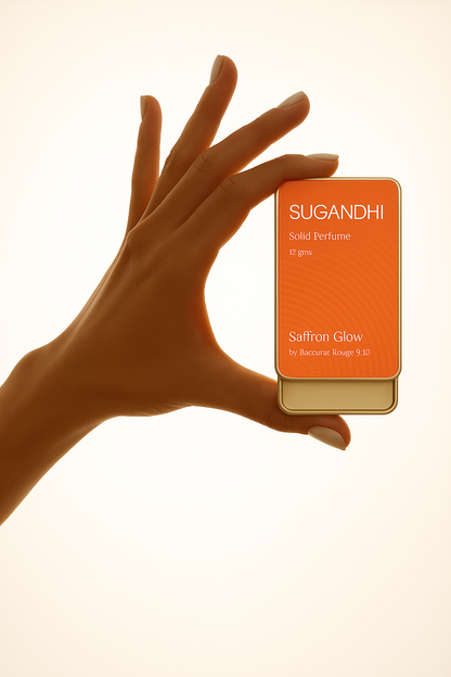 SUgandhi Saffron Glow Inspired by Baccarat Rouge 540 Solid Perfume