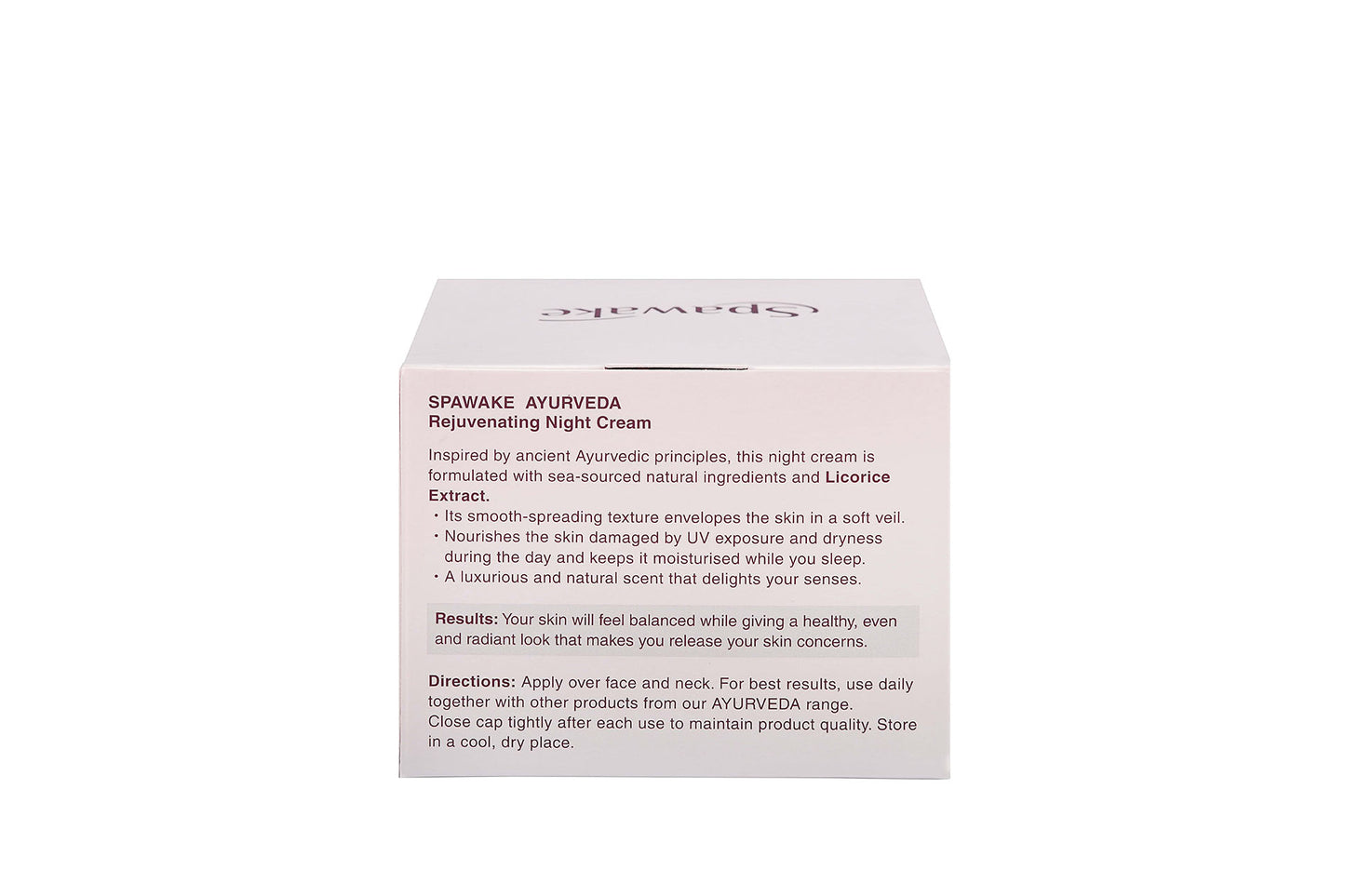 Spawake Ayurveda Rejuvenating Night Cream
