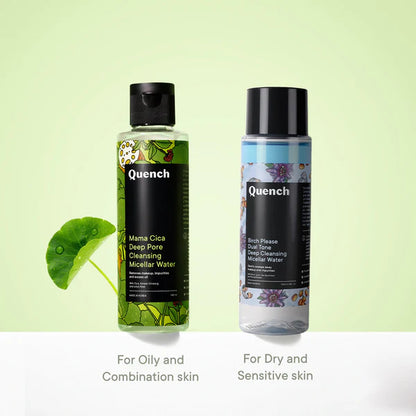 Quench Deep Pore Cleansing Micellar Water with Cica Herb Repair-30ml