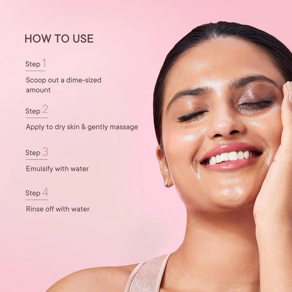 Quench Dirt Dissolving Daily Cleansing Balm with Cherry Blossom Radiance - 50 ML