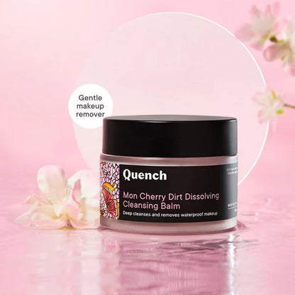 Quench Dirt Dissolving Daily Cleansing Balm with Cherry Blossom Radiance - 50 ML