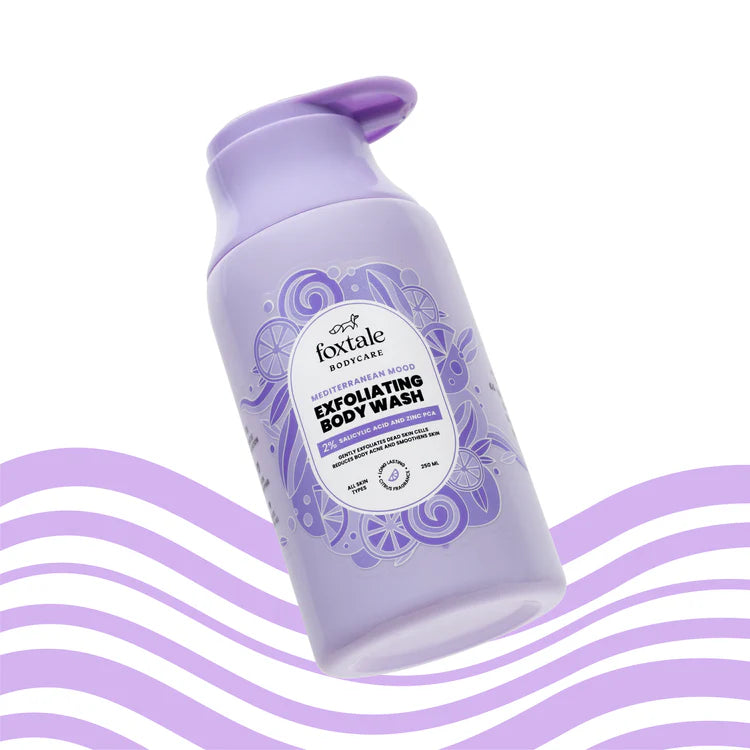Foxtale Exfoliating Body Wash with 2% Salicylic Acid
