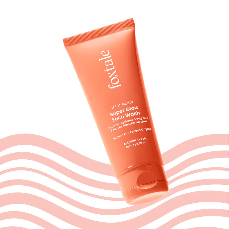 Foxtale Super Glow Face Wash Your daily tan remover & glow booster | 100ml