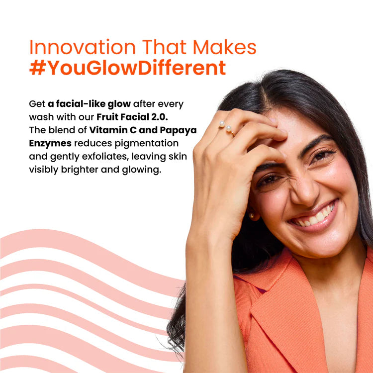 Foxtale Super Glow Face Wash Your daily tan remover & glow booster | 100ml