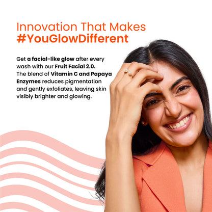 Foxtale Super Glow Face Wash Your daily tan remover & glow booster | 100ml