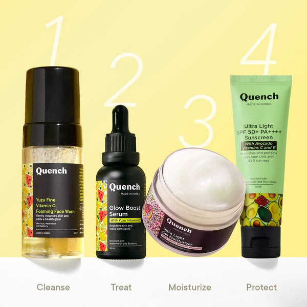 Quench Foaming Face Wash with Yuzu Vitamin C - 100 ML