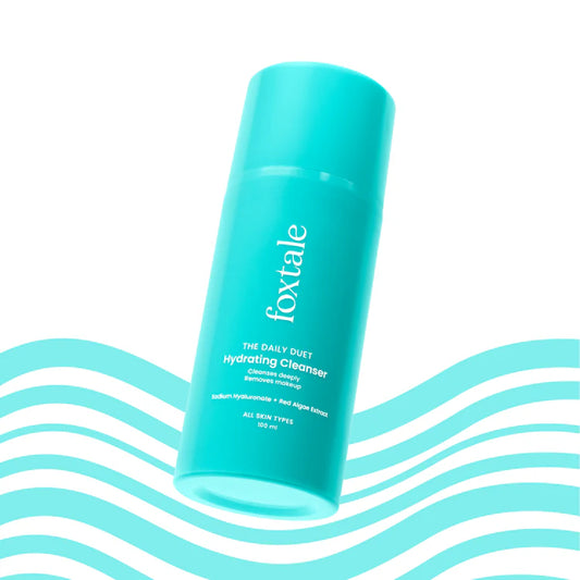 Foxtale Hydrating Face Wash Face Wash That Doubles As A Makeup Remover | 100 ml