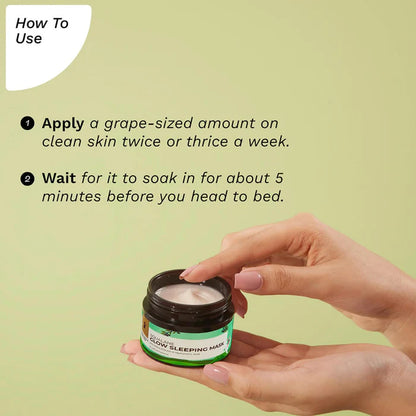 Pilgrim Squalane Glow Sleeping Mask