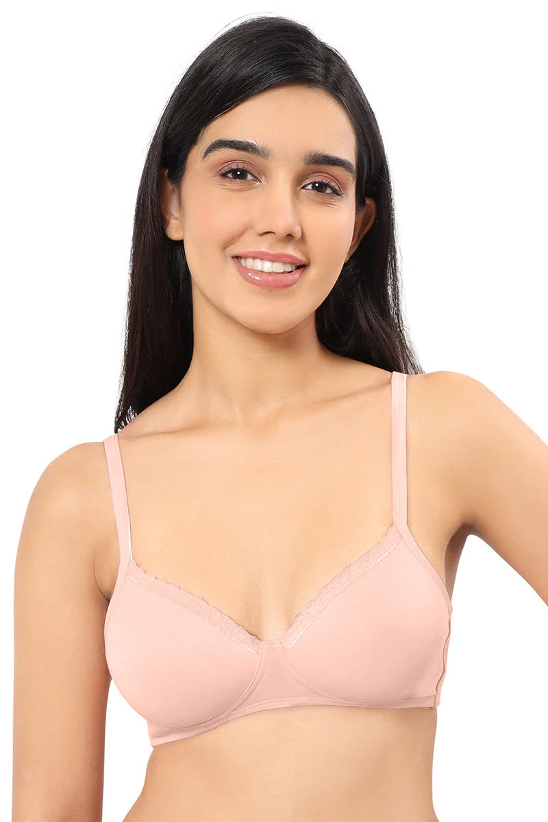Amante  Cotton Casual Padded Non-wired T-shirt Bra