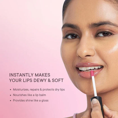 Quench Illuminating Lip Oil with Cherry Blossom Radiance - 5 ML