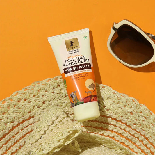 Pilgrim VITAMIN C Invisible Sunscreen SPF 50 PA+++ Australian Kakadu Plum