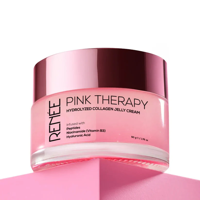 RENEE Pink Therapy Hydrolyzed Collagen Jelly Cream For Anti-Aging & Hydrated Skin