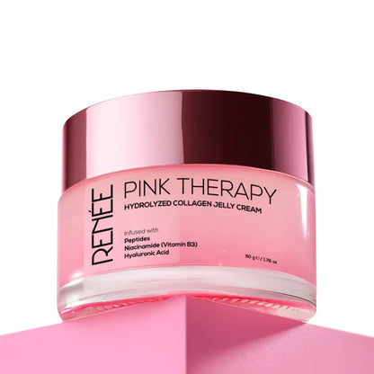 RENEE Pink Therapy Hydrolyzed Collagen Jelly Cream For Anti-Aging & Hydrated Skin