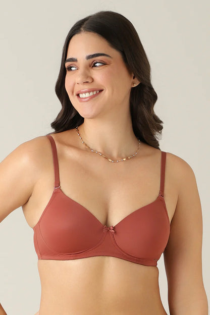 Amante  Smooth Charm Padded Non-Wired T-Shirt Bra-10606