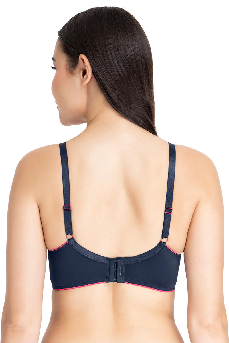 Amante  Casual Chic Solid Padded Non-Wired T-Shirt Bra-10901