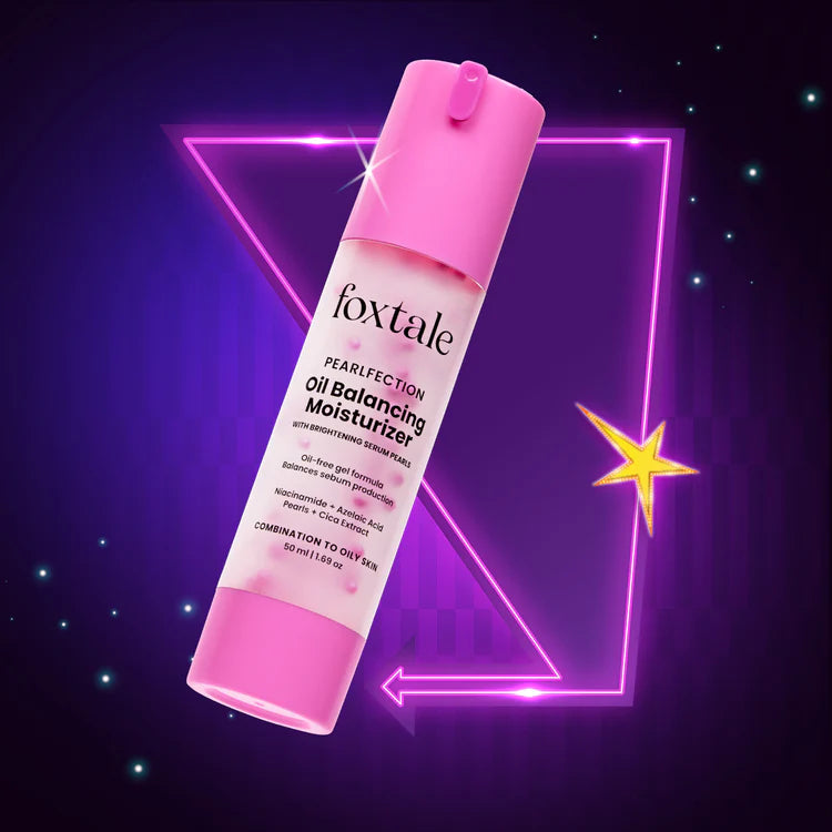 Foxtale Oil Balancing Moisturizer with Niacinamide & Cica