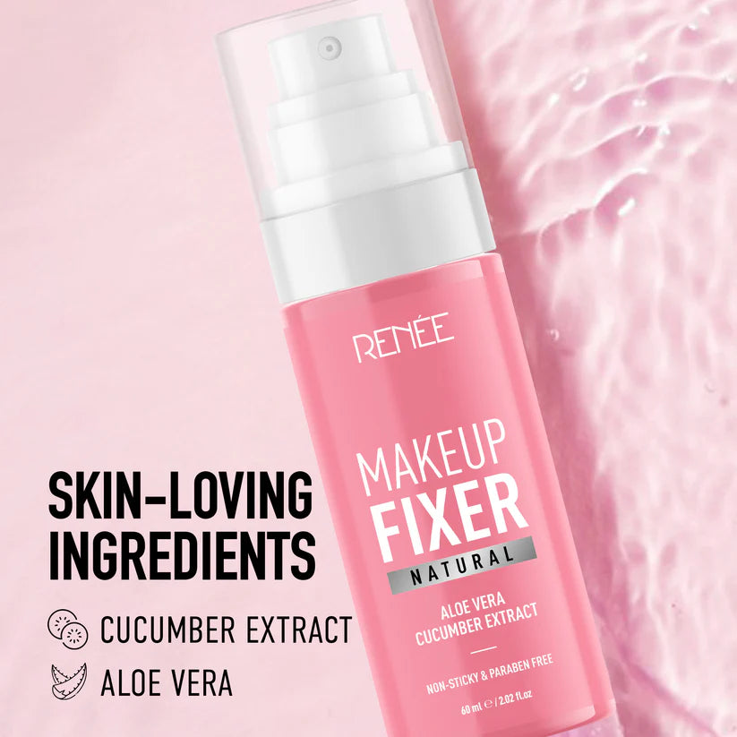 RENEE Alcohol-Free Natural Makeup Fixing Spray - 60 ml