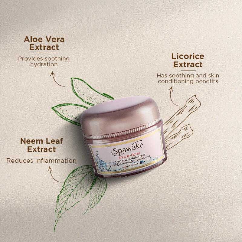 Spawake Ayurveda Rejuvenating Night Cream