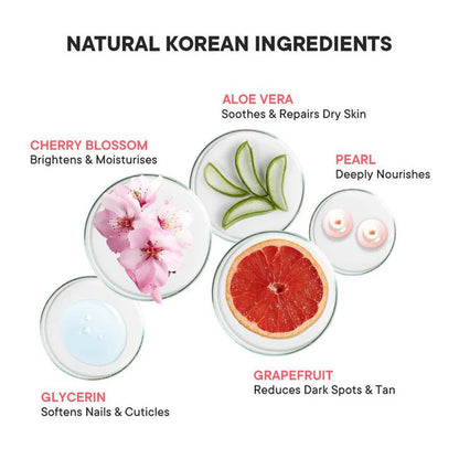 Quench Nourishing Hand Mask with Mon Cherry Radiance