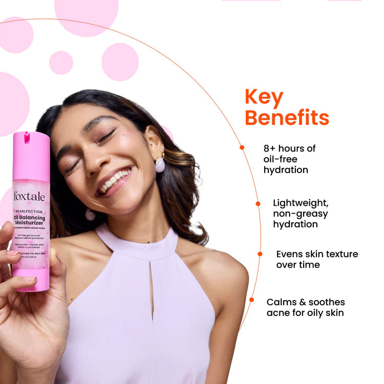 Foxtale Oil Balancing Moisturizer with Niacinamide & Cica