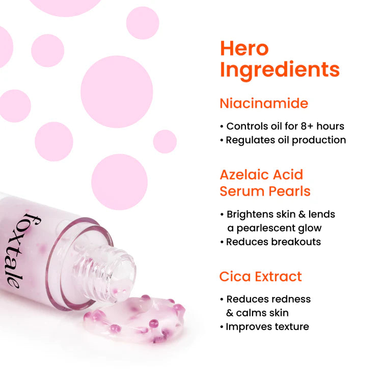 Foxtale Oil Balancing Moisturizer with Niacinamide & Cica