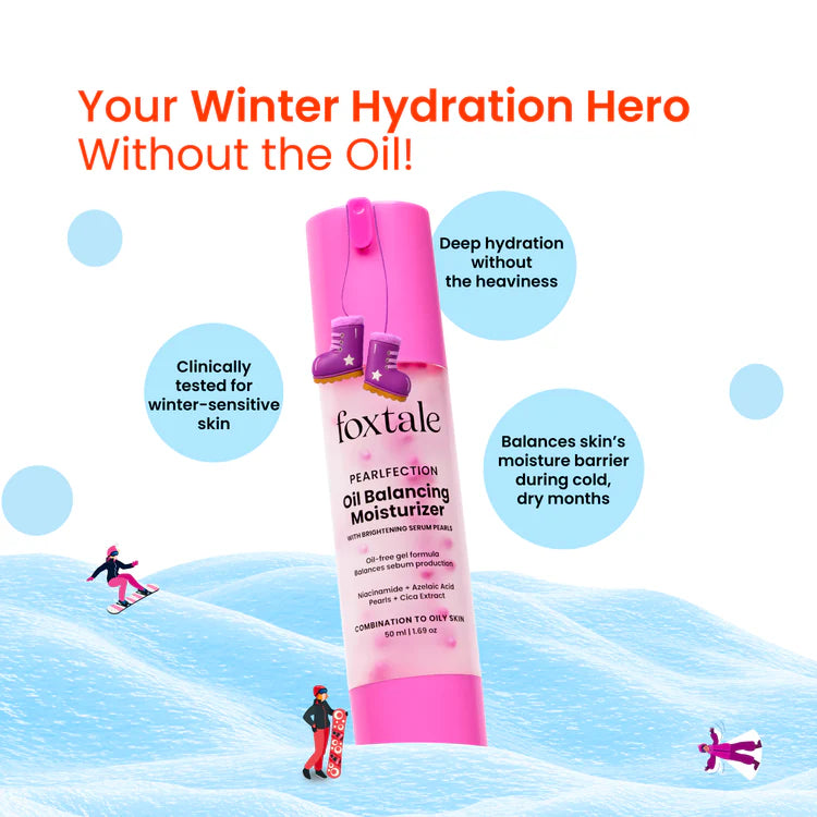 Foxtale Oil Balancing Moisturizer with Niacinamide & Cica