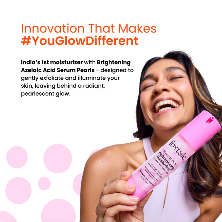 Foxtale Oil Balancing Moisturizer with Niacinamide & Cica