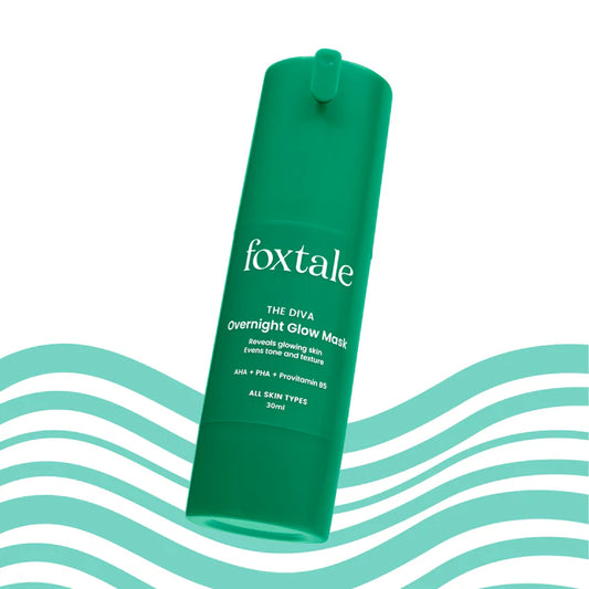 Foxtale Overnight Glow Mask For a salon-like brightening facial overnight | 30ml