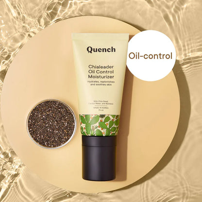 Quench Oil Control Moisturizer with Chia Seeds Omega 3 - 75 ML