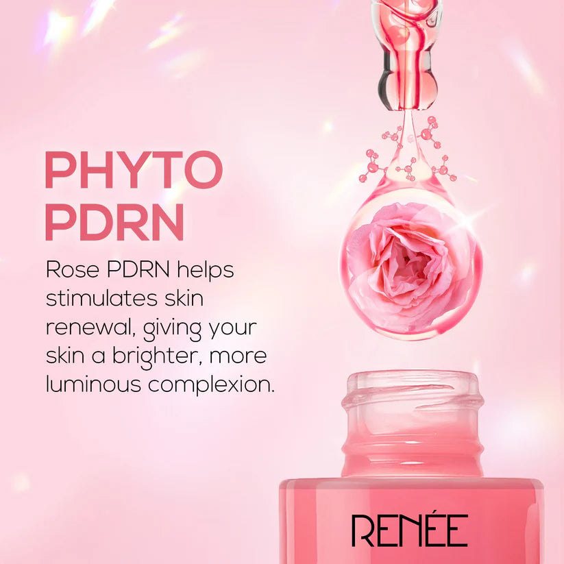 RENEE Pink Therapy PDRN Pink Peptide Serum For Hydrated & Radiant Skin, 30 ml