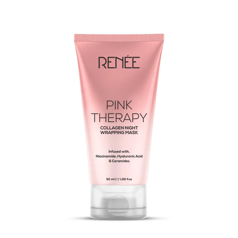 RENEE Pink Therapy Collagen Night Wrapping Anti-Aging Face Mask