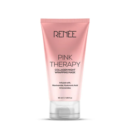 RENEE Pink Therapy Collagen Night Wrapping Anti-Aging Face Mask