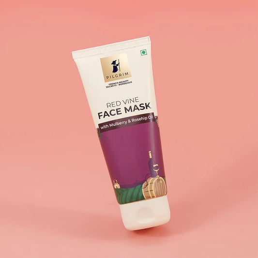 Pilgrim Red Vine Face Mask with Mulberry & Rosehip Oil
