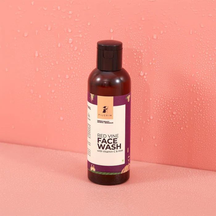 Pilgrim Red Vine Face Wash with Vitamin C & Aloe