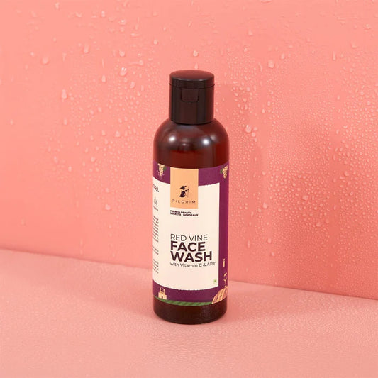 Pilgrim Red Vine Face Wash with Vitamin C & Aloe