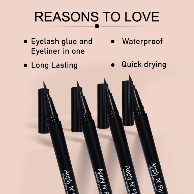 Apply N’ Fly - Eyelash Glue + Eyeliner