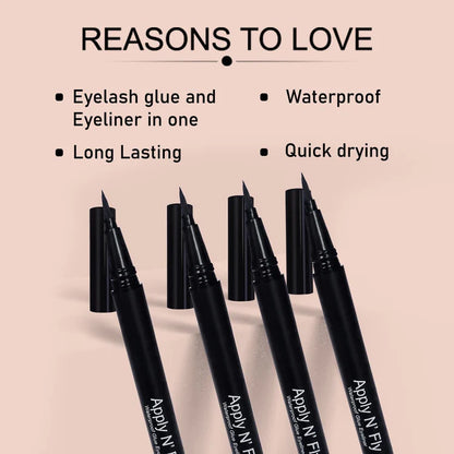 Apply N’ Fly - Eyelash Glue + Eyeliner