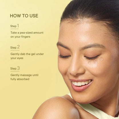 Quench Revitalizing Under Eye Gel with Yuzu Vitamin C - 15 ML