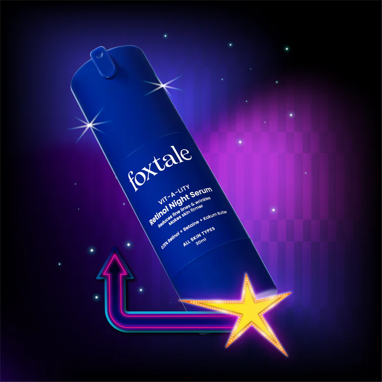 Foxtale 0.15% Retinol Night Serum