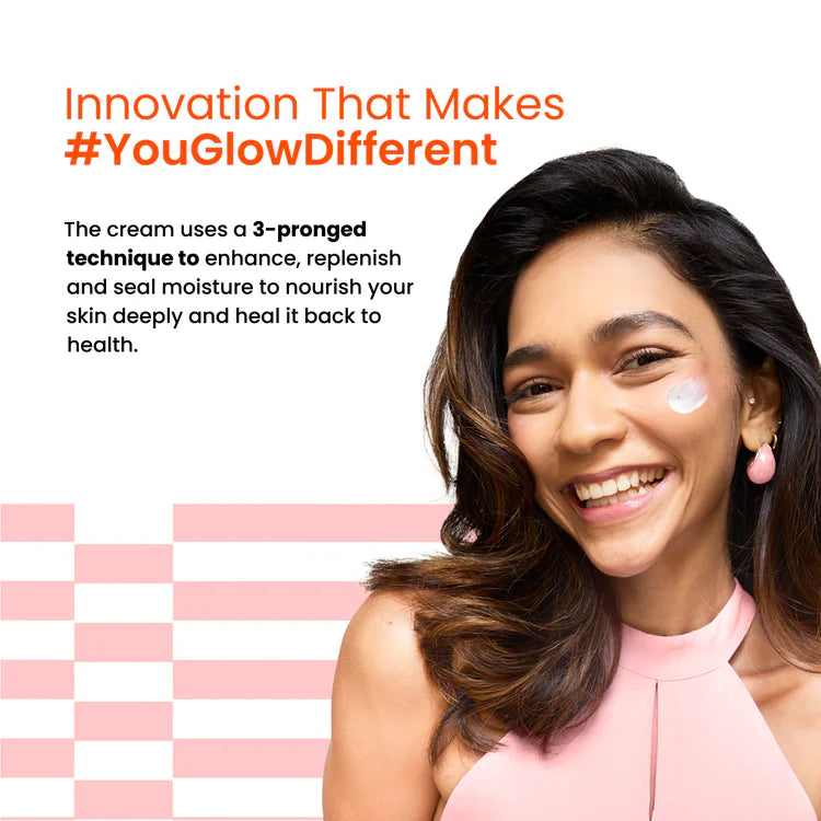 Foxtale Skin Repair Cream Nourishes deeply & repairs damaged skin barrier | 50 g