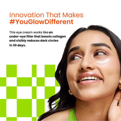 Foxtale Brightening Under Eye Cream A dark circle reducing eye cream that works like a under eye filler | 20 ml